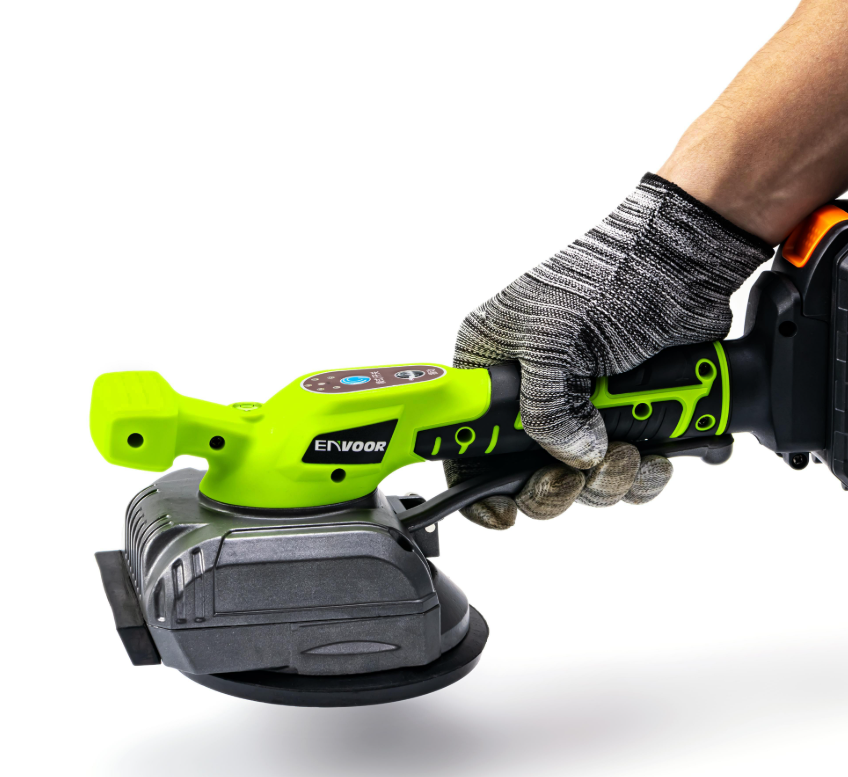Ventosa Niveladora Vibradora Inalámbrica + 2 Baterías + Cargador