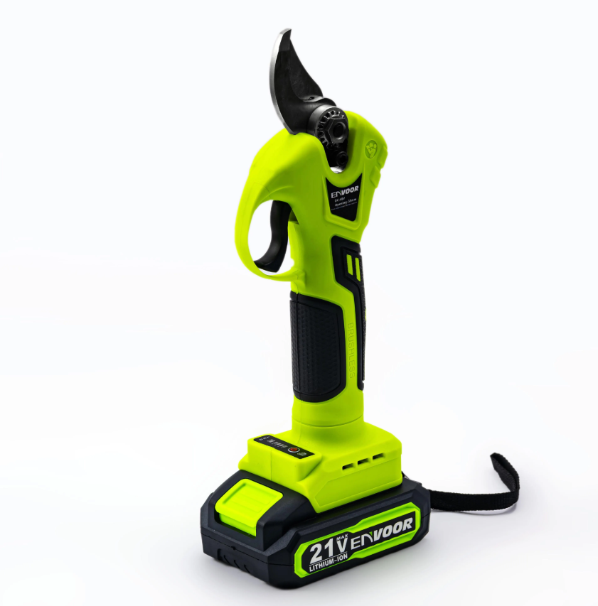 Tijera Eléctrica Inalámbrica 21v + 2 Baterías + Cargador