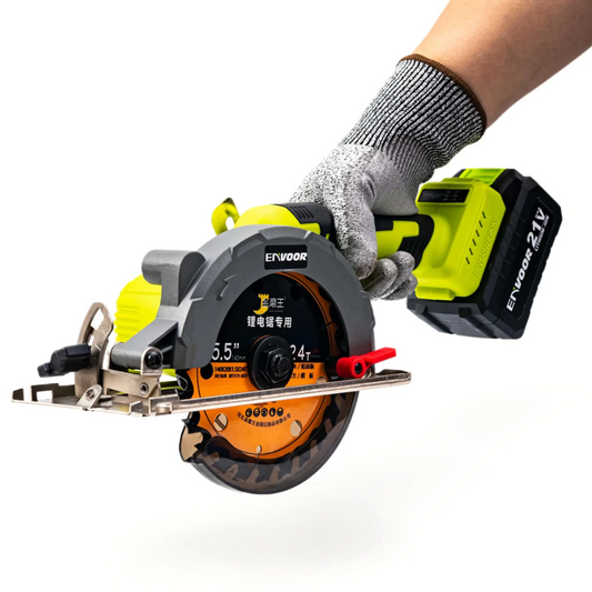 Sierra Circular Inalámbrica 140 Mm + Baterías 4ah + Cargador