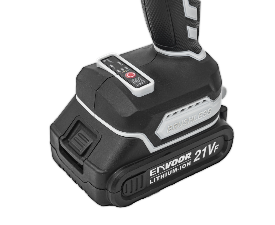 Taladro Inalámbrico 21v + 2 Baterías + Cargador + 100 Accesorios
