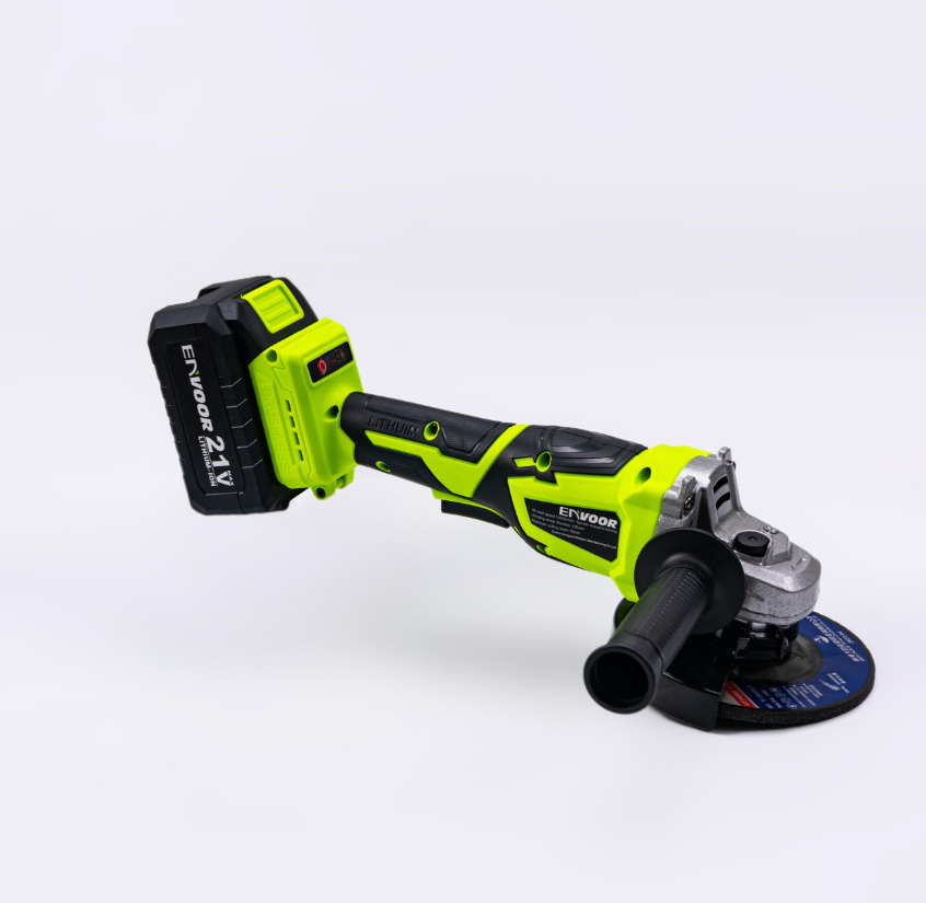 Amoladora Angular A Batería 125mm + 2 Baterías 4Ah + Cargador