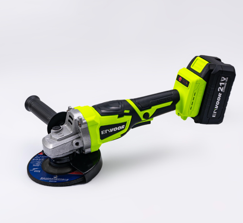 Amoladora Angular A Batería 125mm + 2 Baterías 4Ah + Cargador