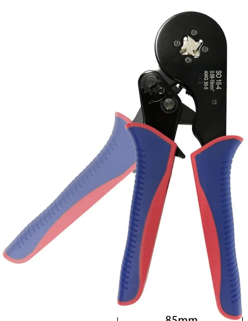 Pinza Crimpadora Tiff Para Terminales De 0,08-16 Mm2 Awg28-5