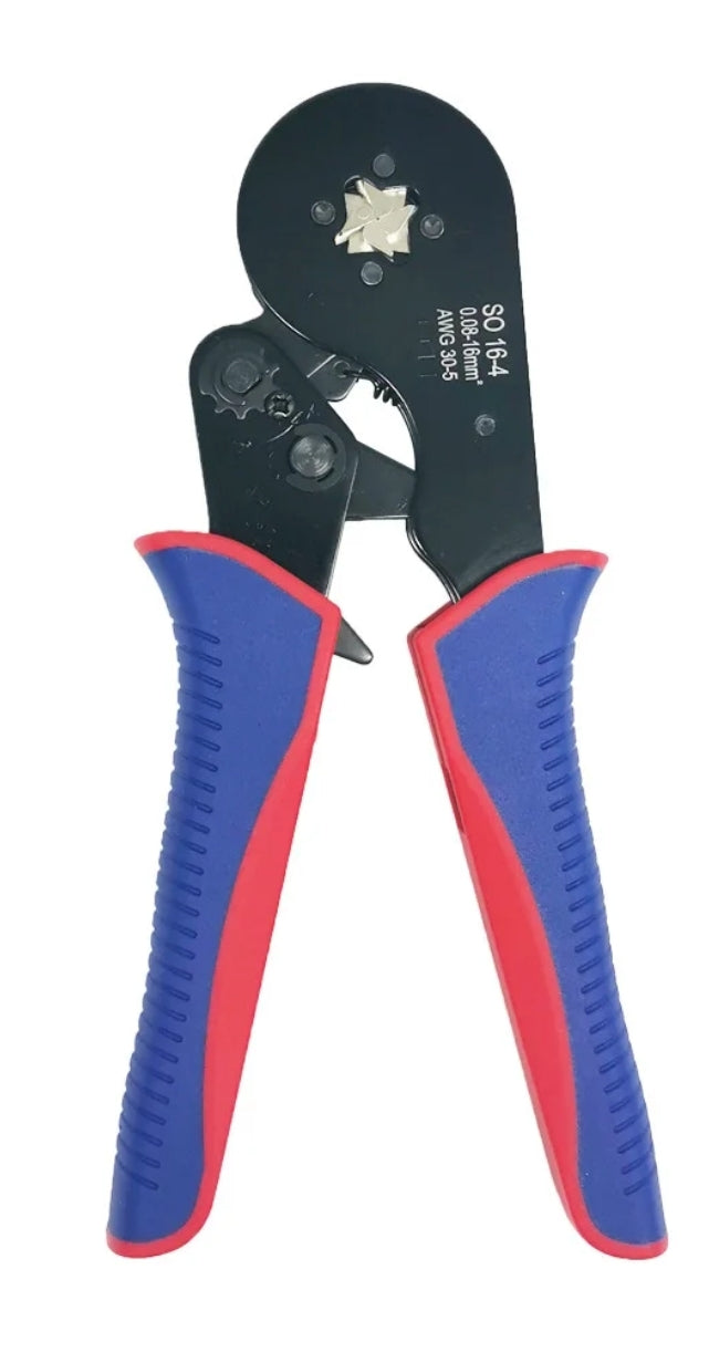 Pinza Crimpadora Tiff Para Terminales De 0,08-16 Mm2 Awg28-5