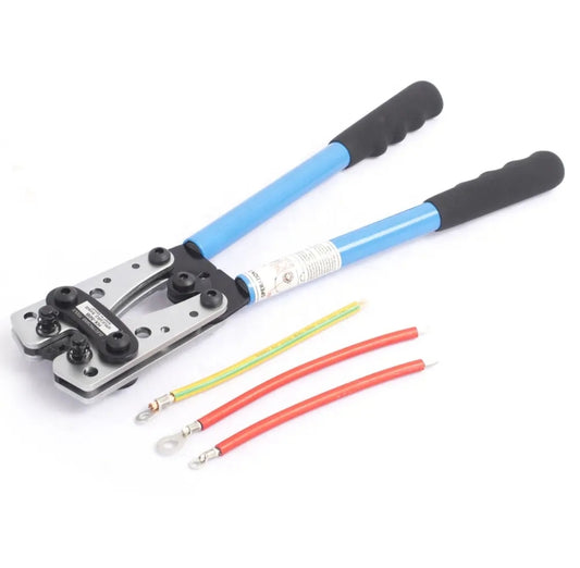 Pinza Para Comprimir Terminales Sin Aislar 6-50mm2 Hx-50