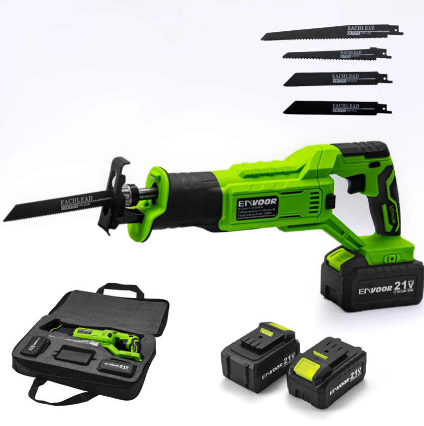 Sierra Sable Inalámbrica + 2 Baterías 4ah + Cargador