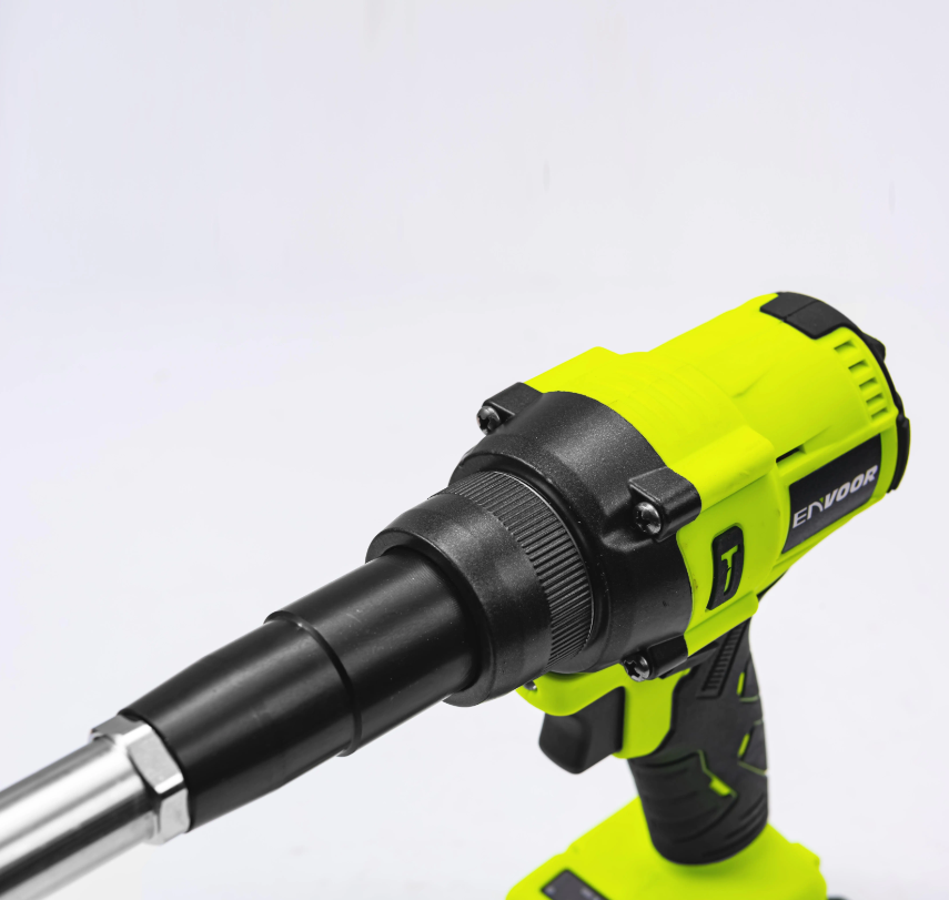 Pistola Remachadora Inalámbrica + 2 Baterías 2ah + Cargador