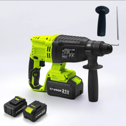 Rotomartillo Percutor Inalámbrico + 2 Baterías 4Ah+ Cargador