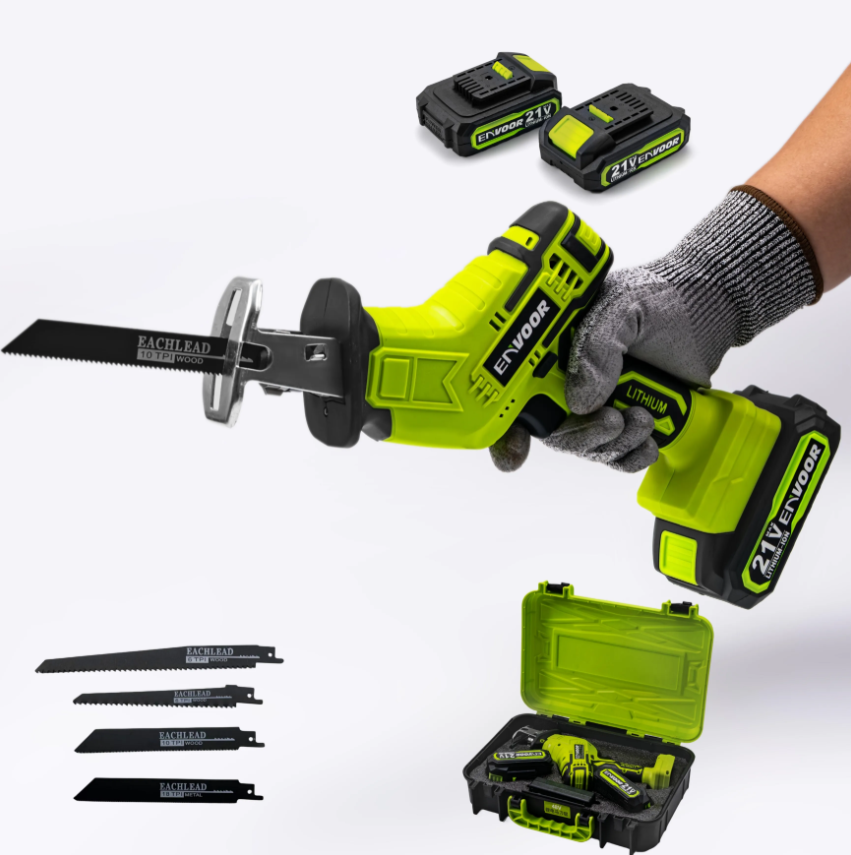 Sierra Sable Reciproca Inalámbrica + 2 Baterías 2ah + Cargador