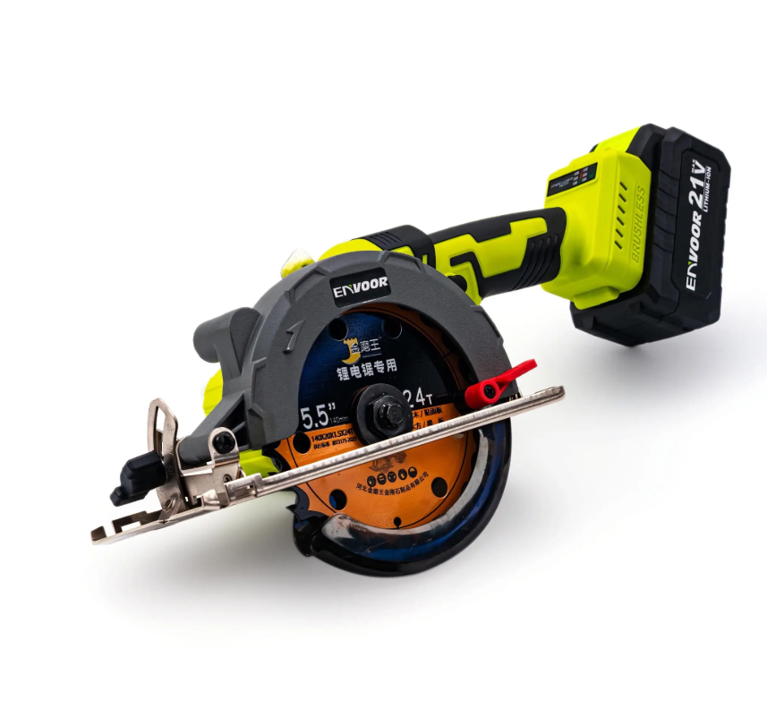 Sierra Circular Inalámbrica 140 Mm + Baterías 4ah + Cargador