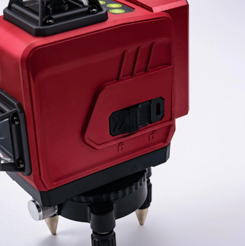 Nivel Láser Autonivelante 12 Líneas 360° + 2 Baterías Y Accesorios