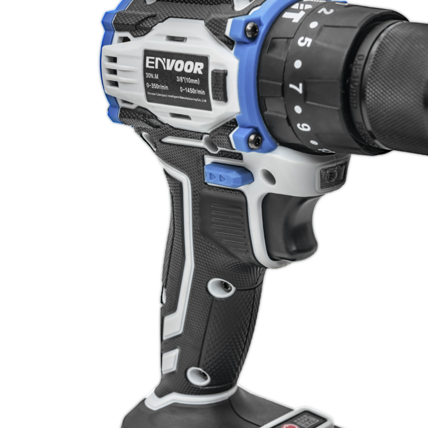 Taladro Inalámbrico 21v + 2 Baterías + Cargador + 100 Accesorios